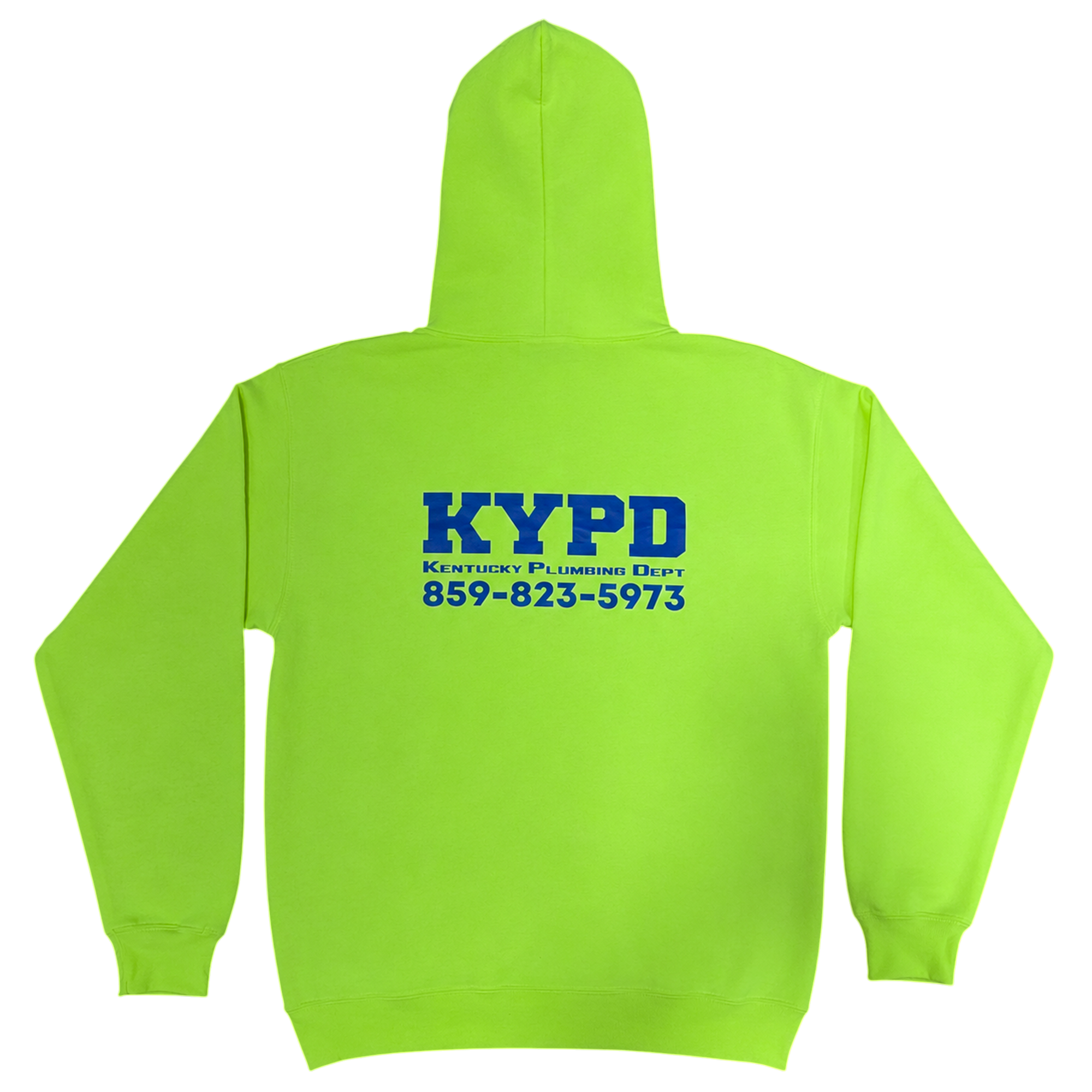 KYPD Hoodie Neon Green — image 2
