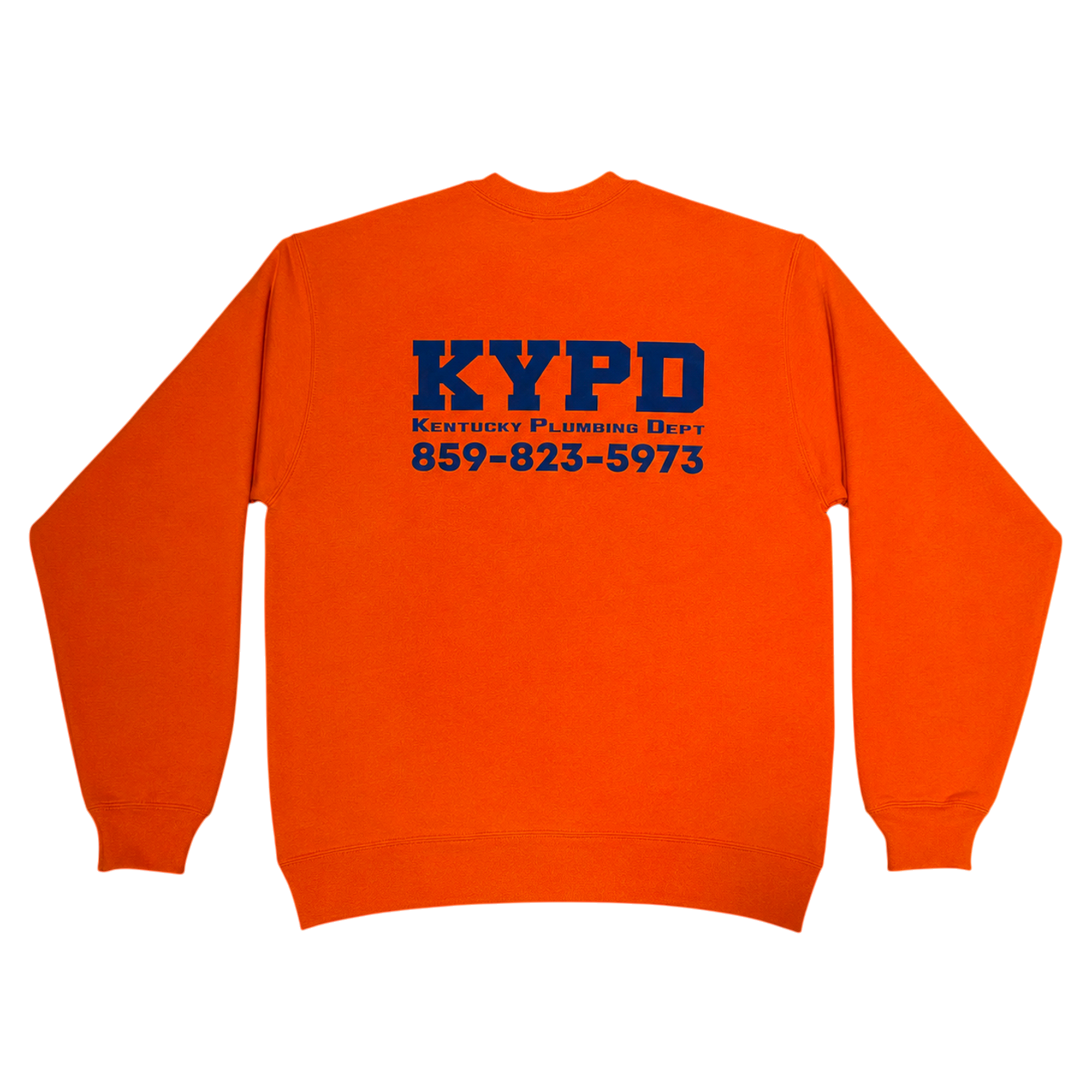 KYPD Crewneck Sweatshirt Orange — image 2