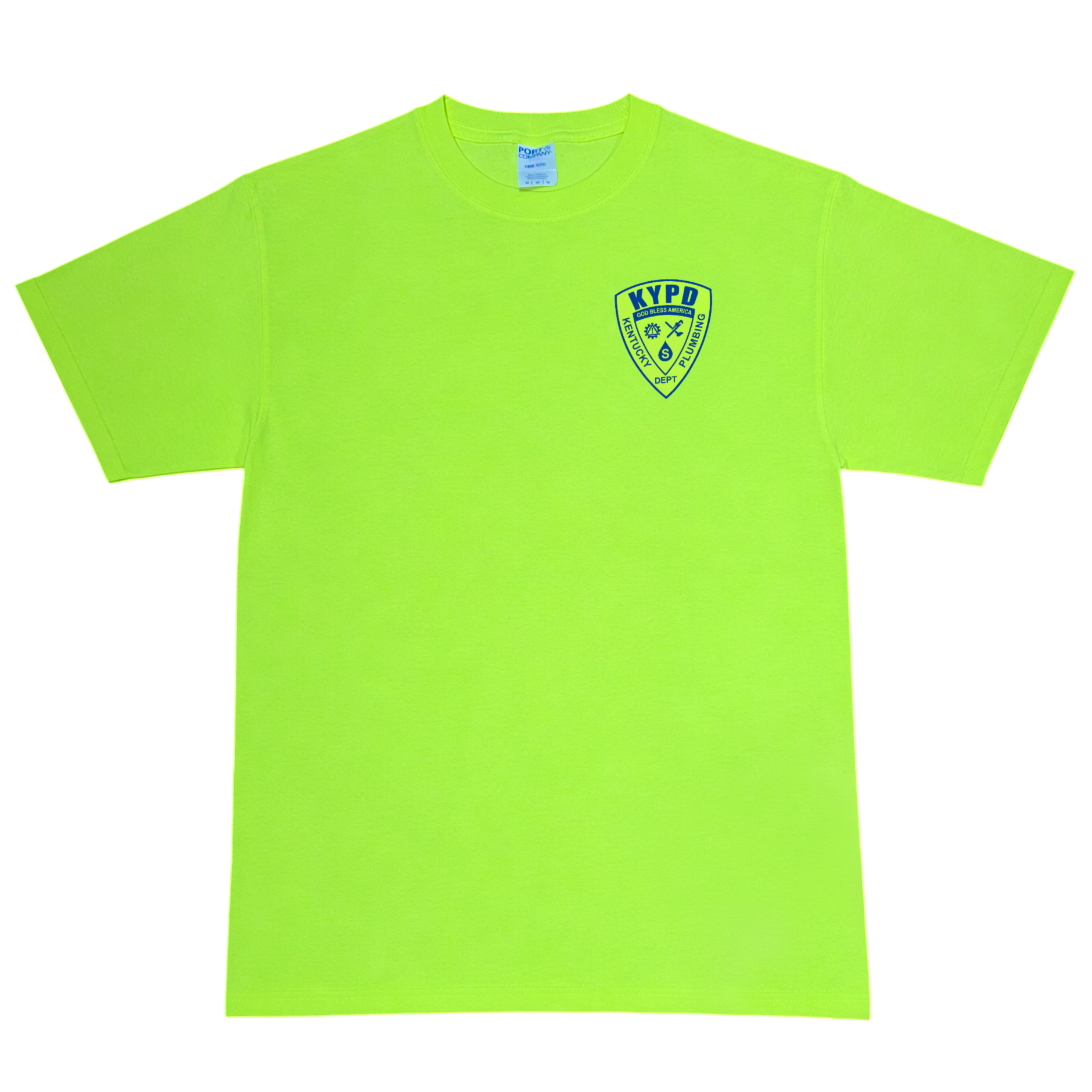 KYPD T-Shirt Neon Green