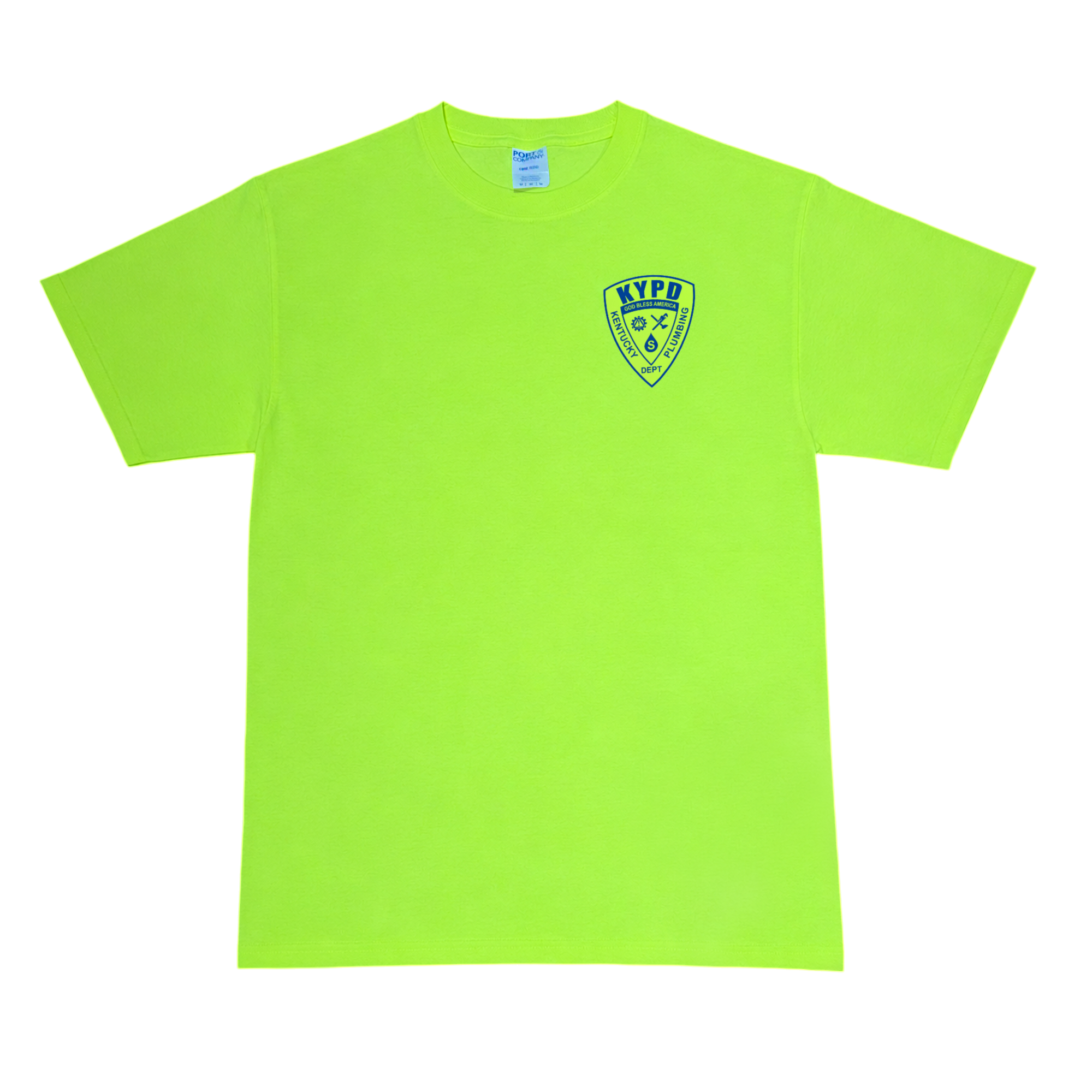 KYPD T-Shirt Neon Green