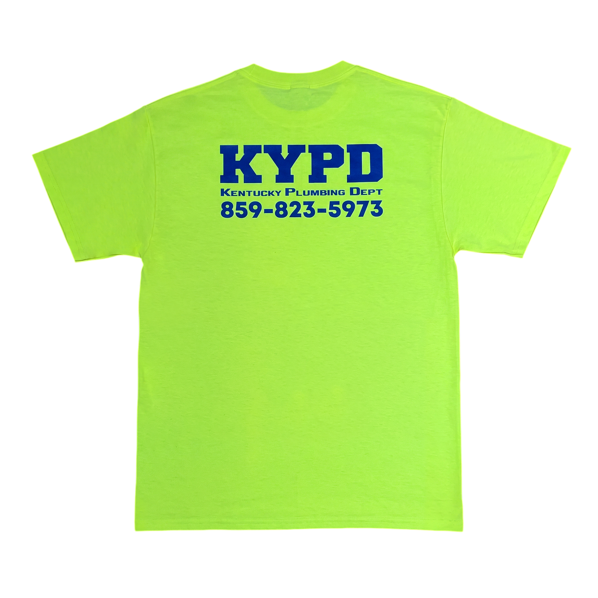 KYPD T-Shirt Neon Green — image 2